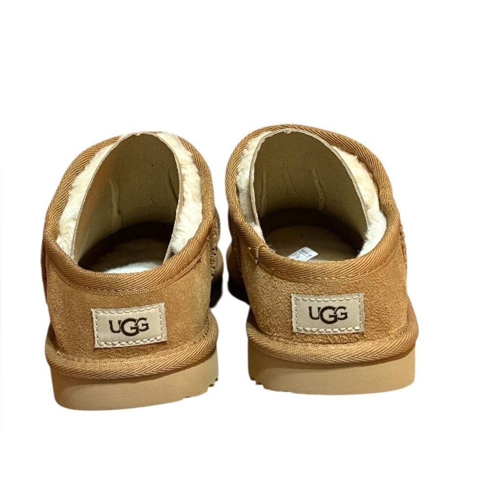 UGG Chestnut Suede Slip-On Shoes - Picture 3 of 8